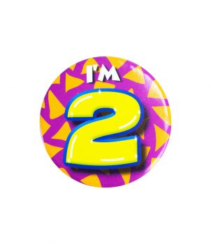 Button klein - i'm 2