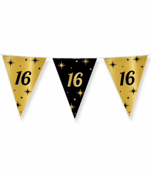 Classy Party flags foil - 16