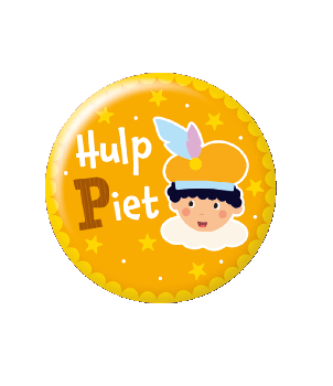 Button klein - Hulppiet