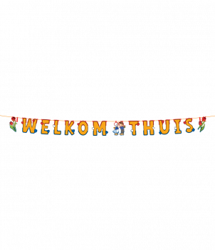 Letter banner - Welkom thuis 2