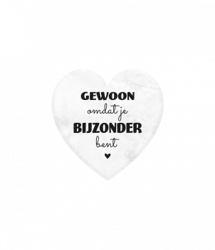 Marmeren hartjes - Bijzonder
