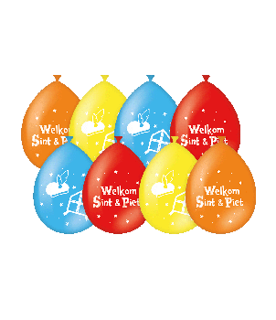 Party balloons - Sinterklaas