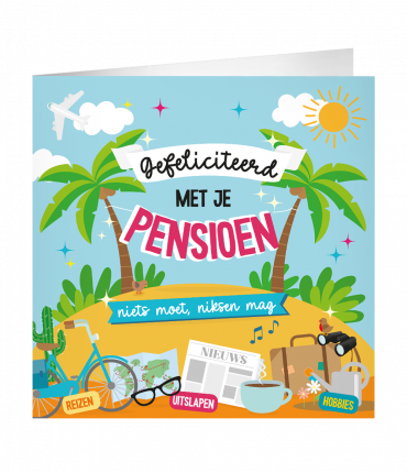 XL Greeting Cards - Pensioen