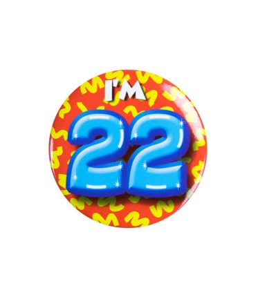 Button klein - i'm 22