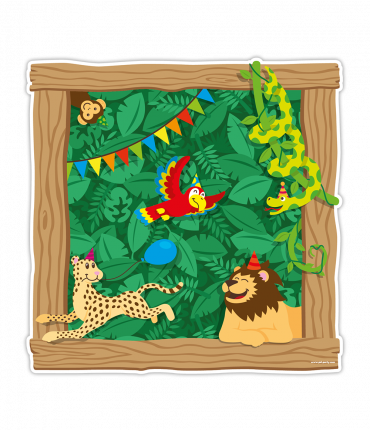 Decoration sign - Jungle