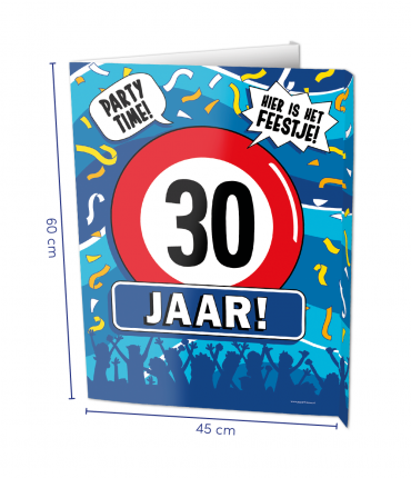 Window signs - 30 jaar