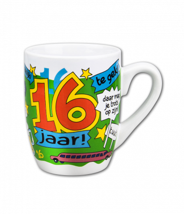 Cartoonmok 16 jaar