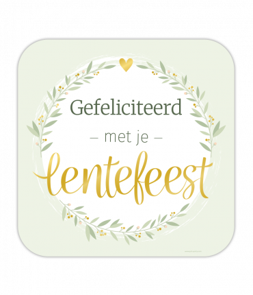 Decoration sign special - Lentefeest