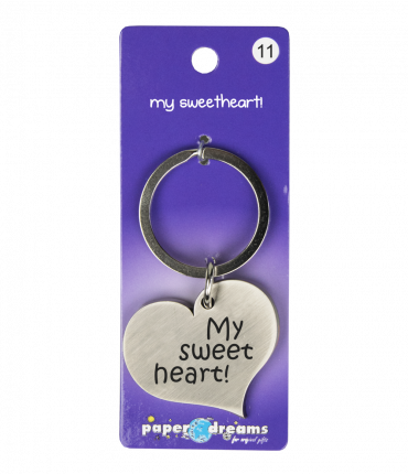 Hart sleutelhanger - Sweetheart
