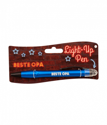 Light up pen - Beste opa