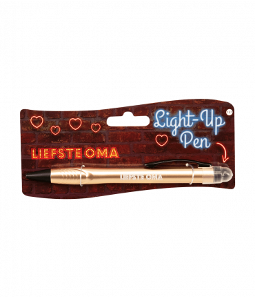 Light up pen - Liefste oma