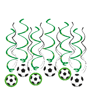 Swirl decorations - Football