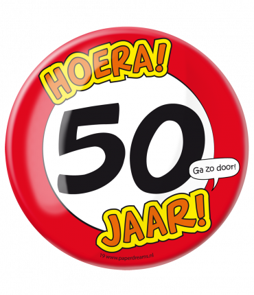 Button XL - 50 jaar