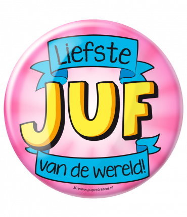 Button XL - Juf