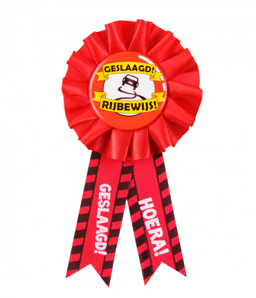 Party Rozetten - Rijbewijs