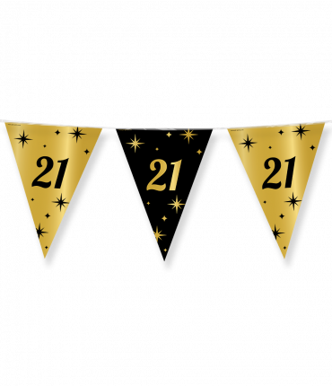 Classy Party flags foil - 21