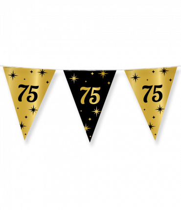 Classy Party flags foil - 75