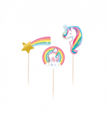 Cocktail picks - Unicorn