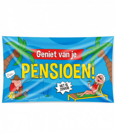 Gevel vlag - Pensioen