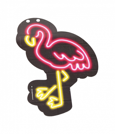 Neon letter - Flamingo