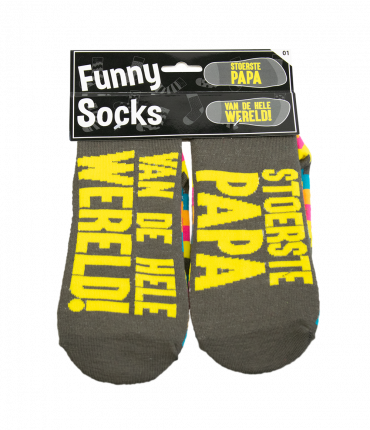 Funny socks - Stoerste papa