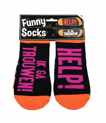 Funny socks - Ik ga trouwen!