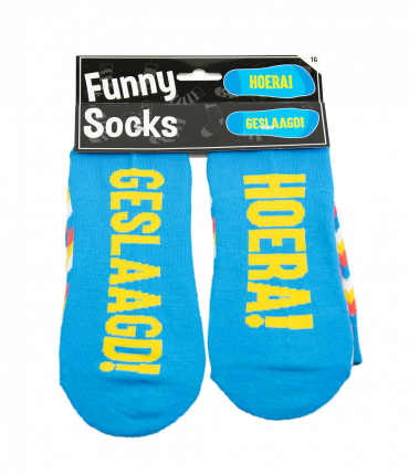 Funny socks - Geslaagd