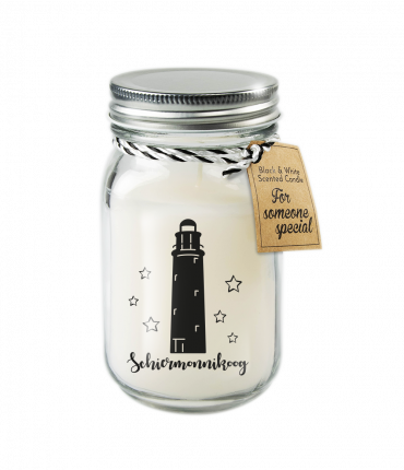 Black & White scented candles - Schiermonnikoog
