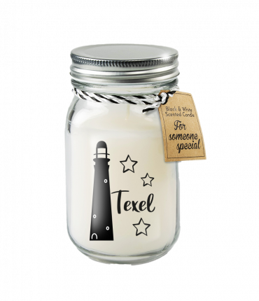 Black & White scented candles - Texel