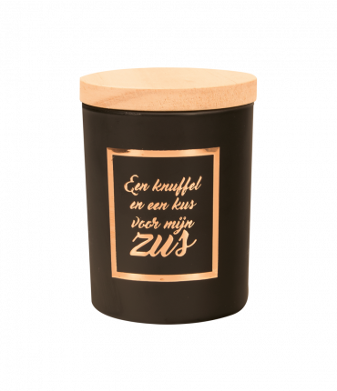 Small scented candles rosé/black - Zus