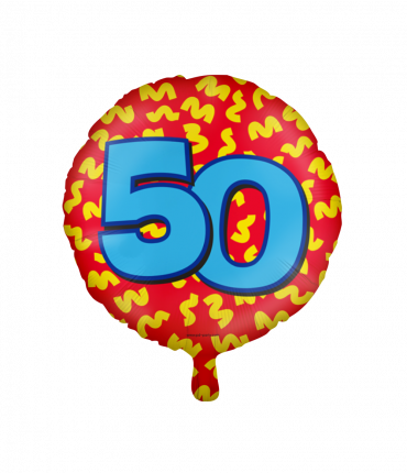 Happy foil balloons - 50 years