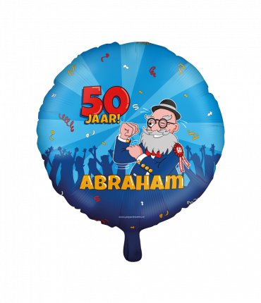 Party folie ballonnen - Abraham cartoon