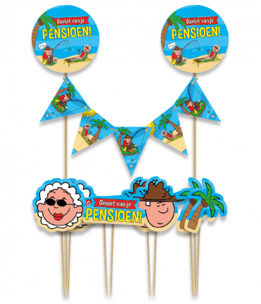 Cake decorations - Pensioen