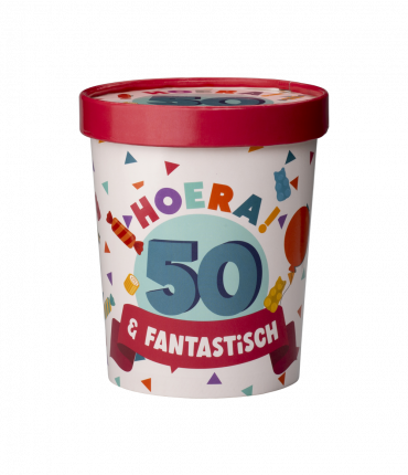 Candy bucket - 50 jaar