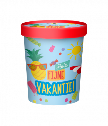 Candy bucket - Fijne vakantie