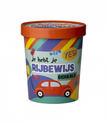 Candy bucket - Rijbewijs