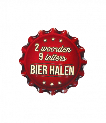 Cap coaster - Bier halen