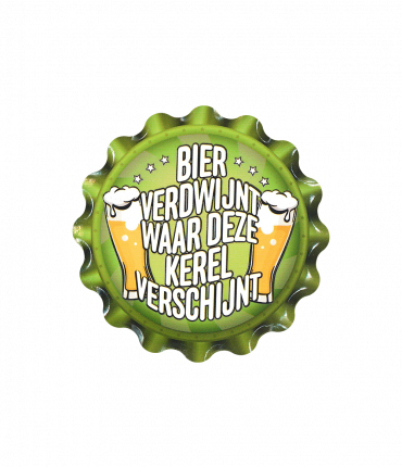 Cap coaster - Bier verdwijnt