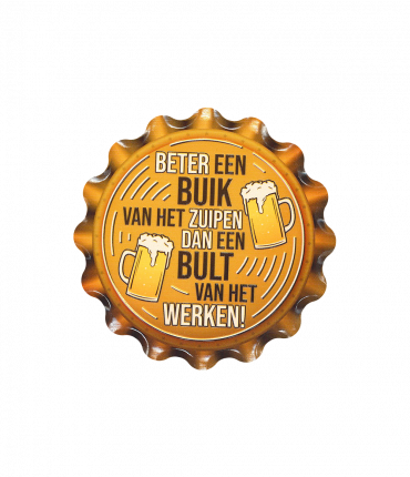 Cap coaster - Buik van het zuipen