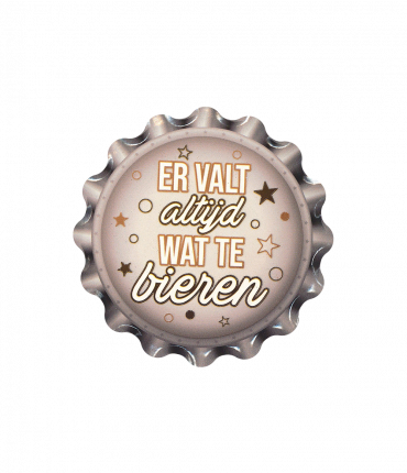 Cap coaster - Er valt altijd iets te bieren