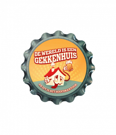 Cap coaster - Gekkenhuis