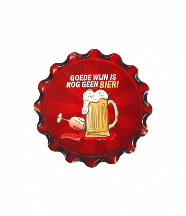 Cap coaster - Goede wijn
