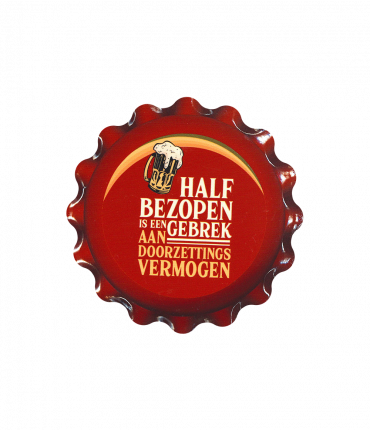 Cap coaster - Half bezopen