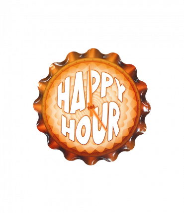 Cap coaster - Happy hour