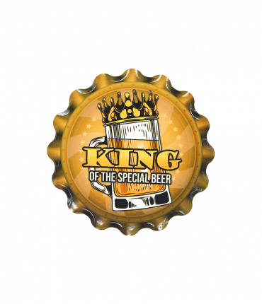 Cap coaster - King special beers