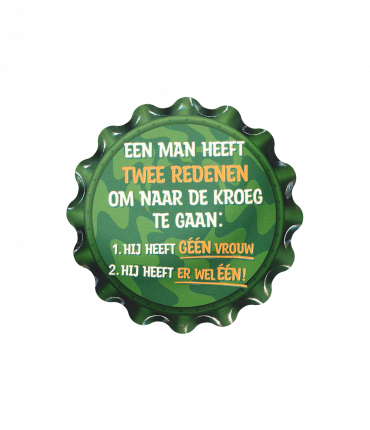 Cap coaster - Twee redenen