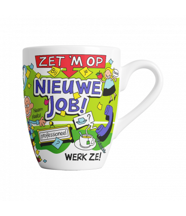 Cartoonmok - Nieuwe job