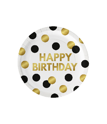 Celebration! Plates - Happy birthday