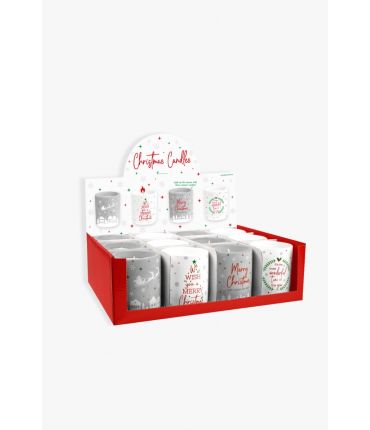 Cement candle - Counterbox Christmas