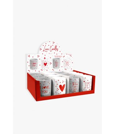 Cement candle - Counterbox Love